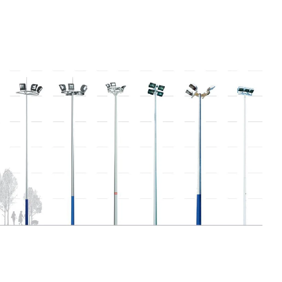 Cheap and high quality pole high mast 20m street lighting high mast poles led high mast pole light