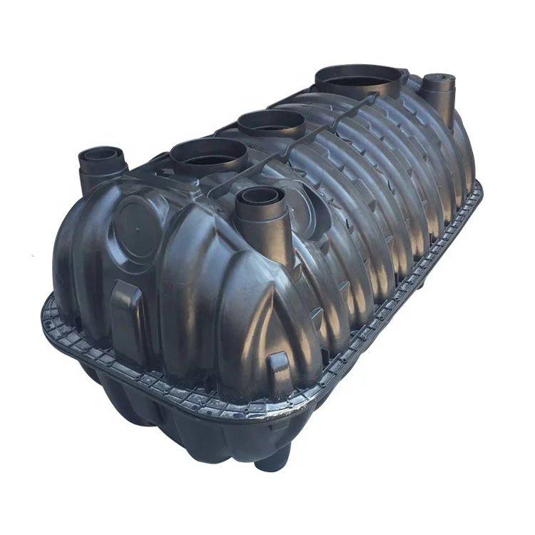 PE Plastic 1500L Three Lattice home septic tank plastic Factory Direct Sales Strength Water Tank promotion list