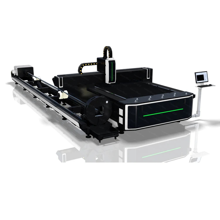 Metal tube and plate fiber laser cutting machine Fiber Laser Tube Pipe Aluminum Copper Cutter