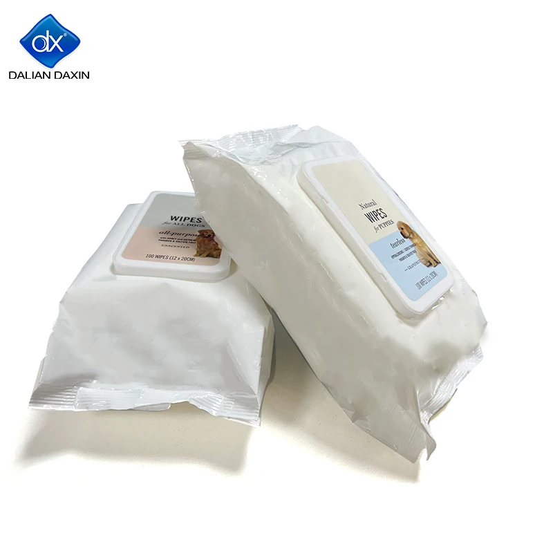 Customized Pet Cleaning & Grooming Dog Cleaning Wet Pet wipes