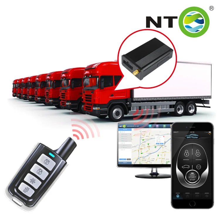 NTO Online Real Time Locator Truck Fleet Management Gps Precise Locating Build-In Shock Sensor Vehicle Gps Tracker Device