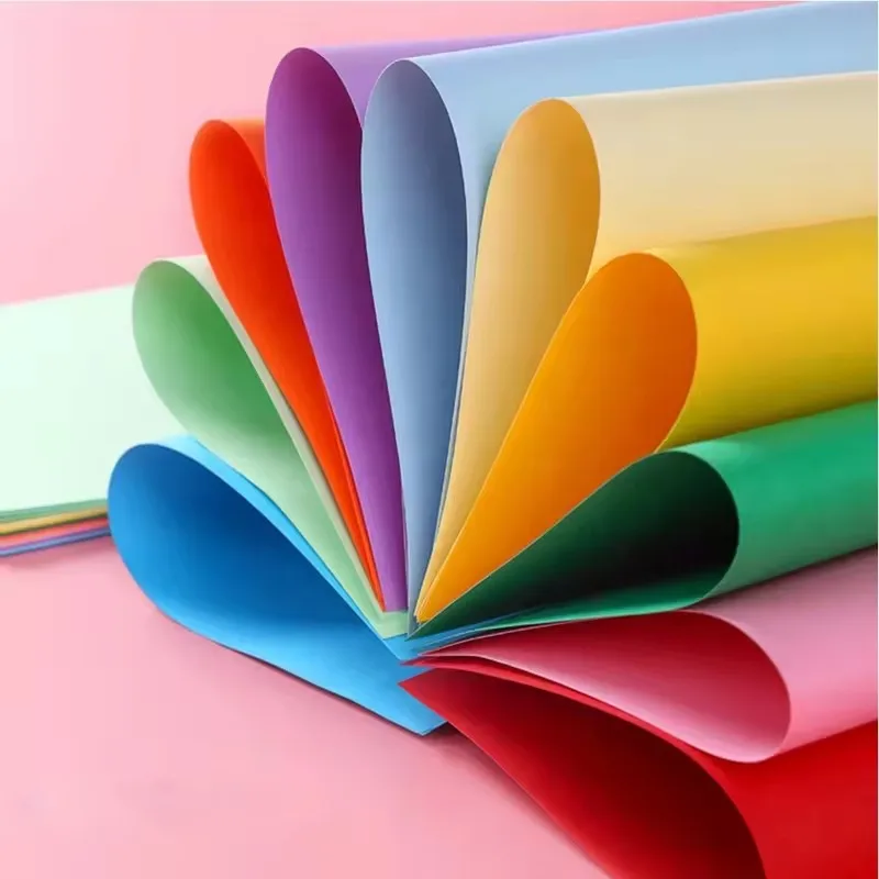 A4 size copy painting printing pastel colour paper 70 80 120 gsm for Children hand crafts