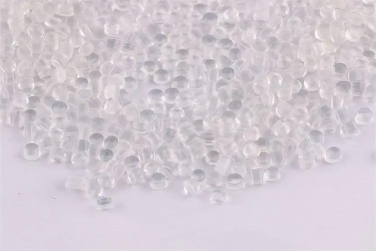 China Supplier Pellets Particles Crystal Transparent Rigid PVC Granules