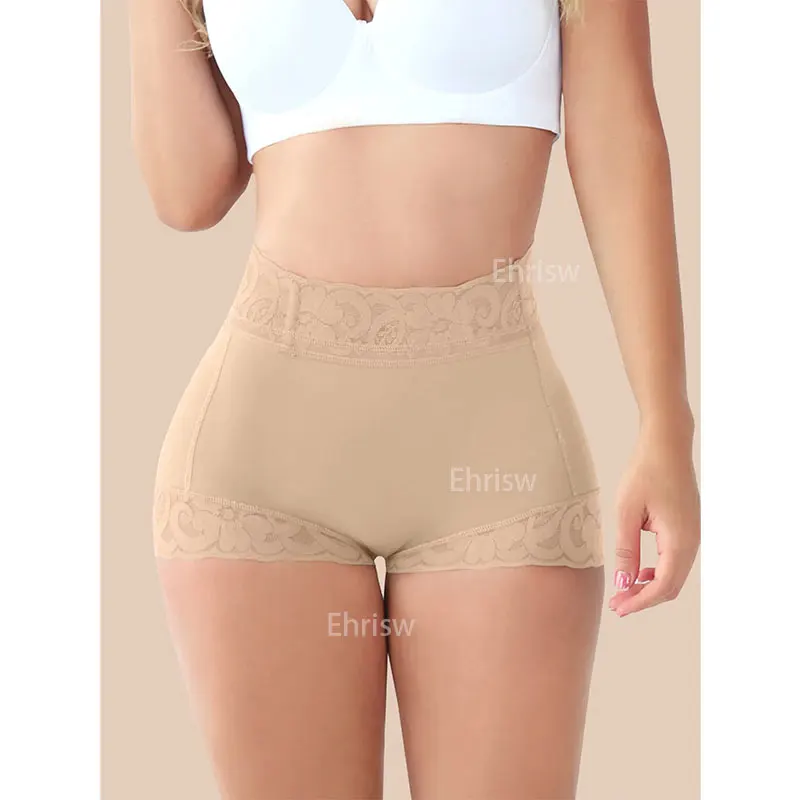 2023 Fajas Colombians Women Lace Classic Daily Wear Body Shaper Butt Lifter Panty Smoothing Brief