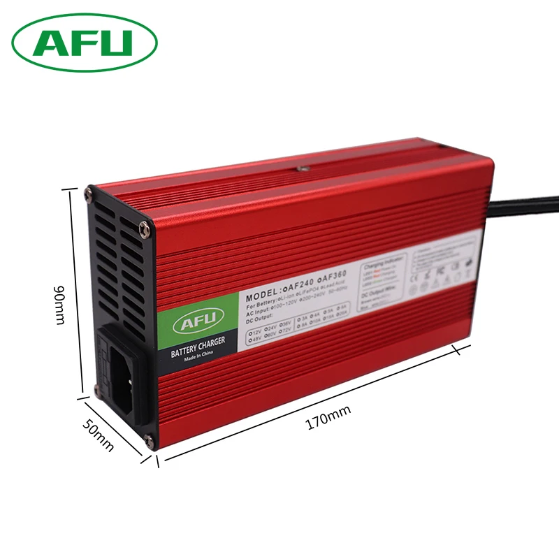 Top Trending Products 16.8V 10A Lithium Battery Charger For 4S 14.8V Lithium Battery 12V Battery Charger