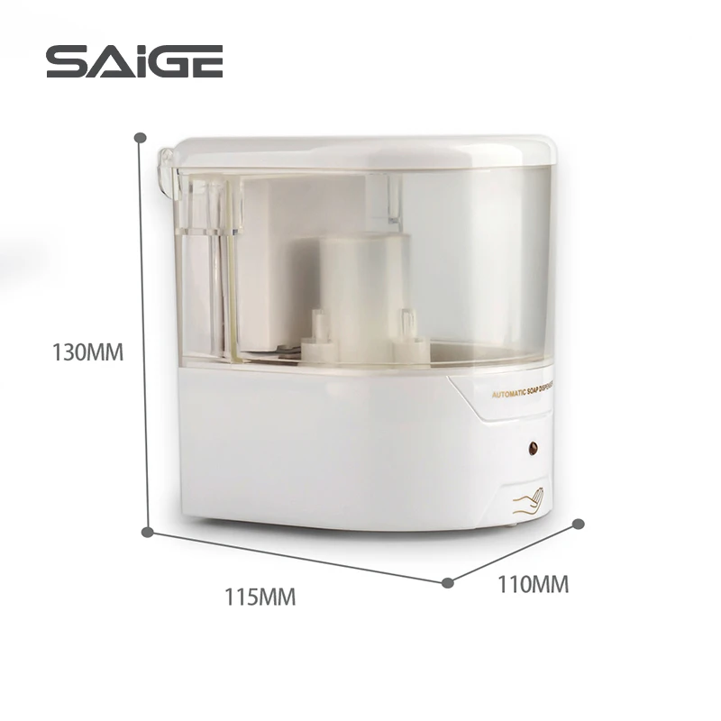 600ml Bathroom ABS Plastic Disinfection Automatic Sensor Sanitiser Dispenser