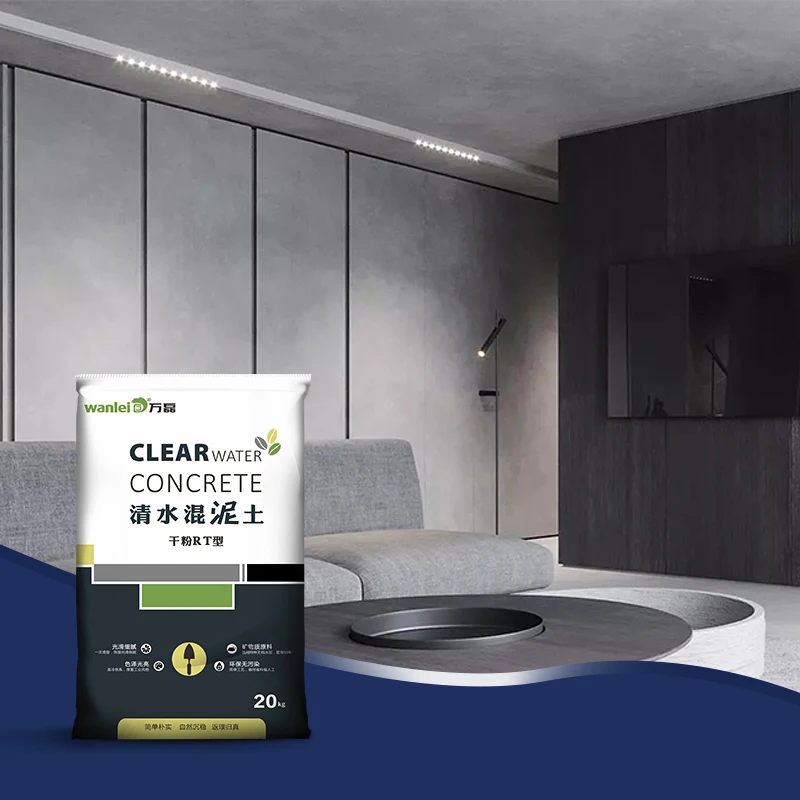 Wanlei Decorative Cement Effect Paints For House Concrete