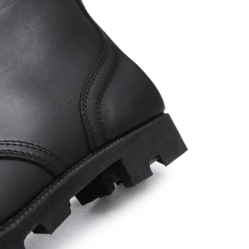 Xinxing high quality officer molding combat boots split leather upper for tactical tactical use MB27