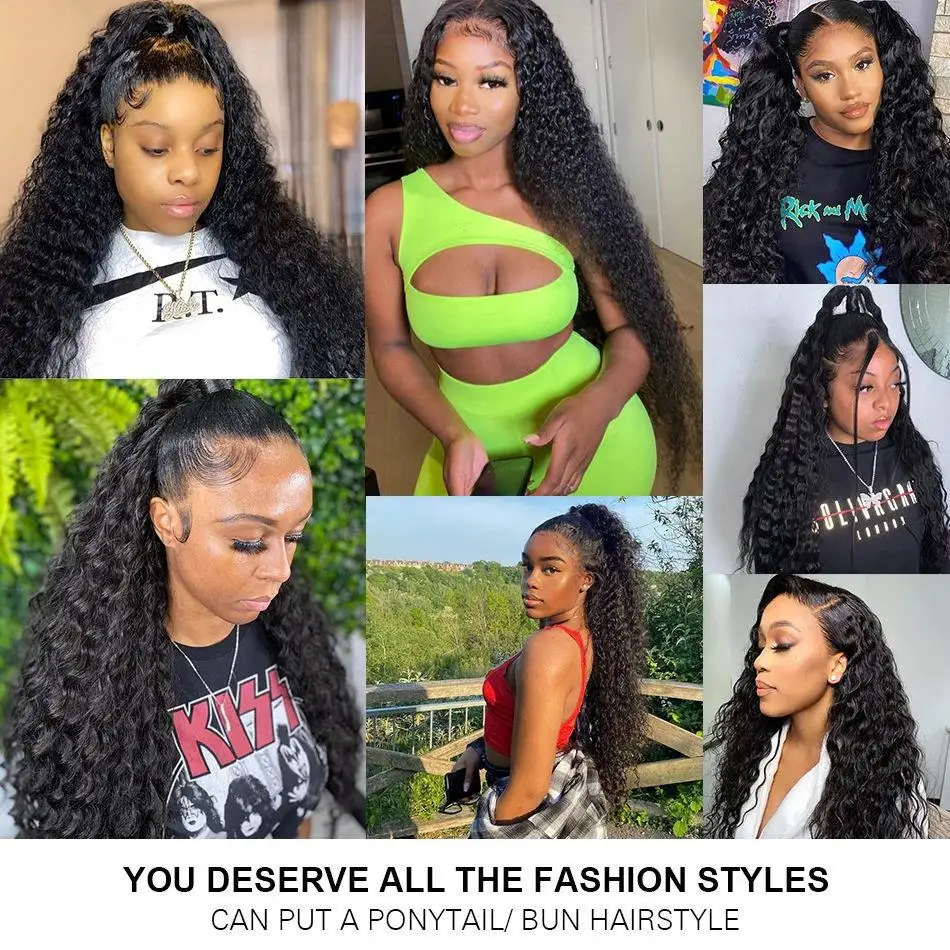 Lace Front Wigs For Black Women Kinky Curly Glueless Full Lace Wigs Raw Brazilian Human Hair Lace Frontal Wigs Human Hair