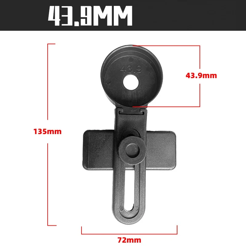 Factory Cell Phone Holder Mount Adapter Bracket Clip for Monocular Spotting Scope astronomical telescope Binocular
