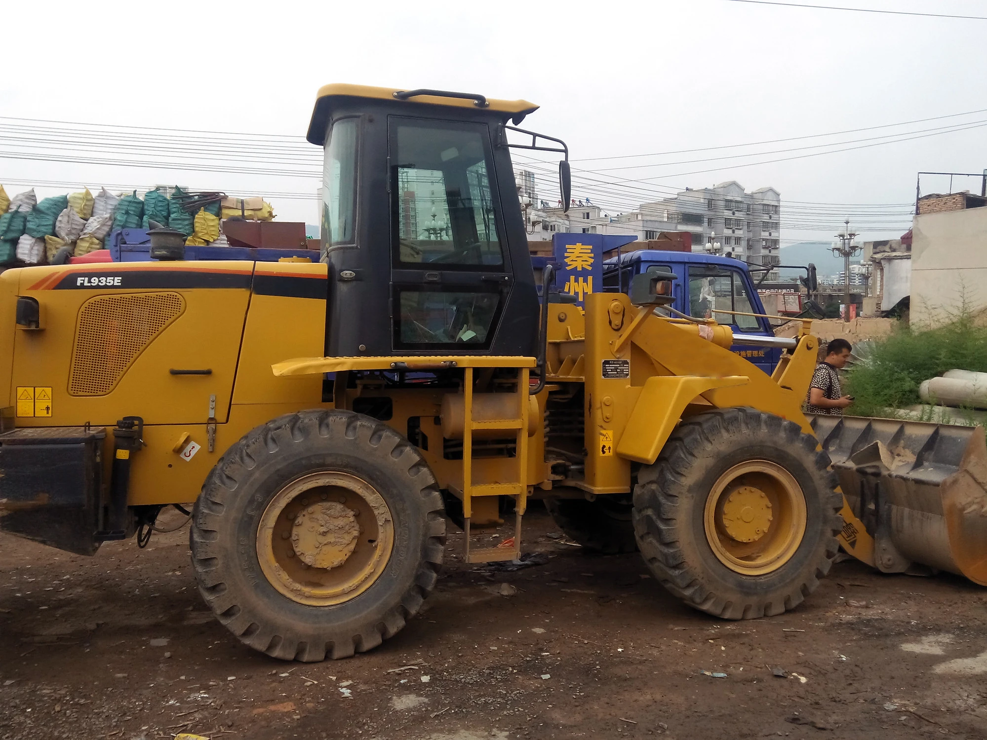 Top Brand 3ton Wheel Loader Fl936h With Best Quality and Attachments