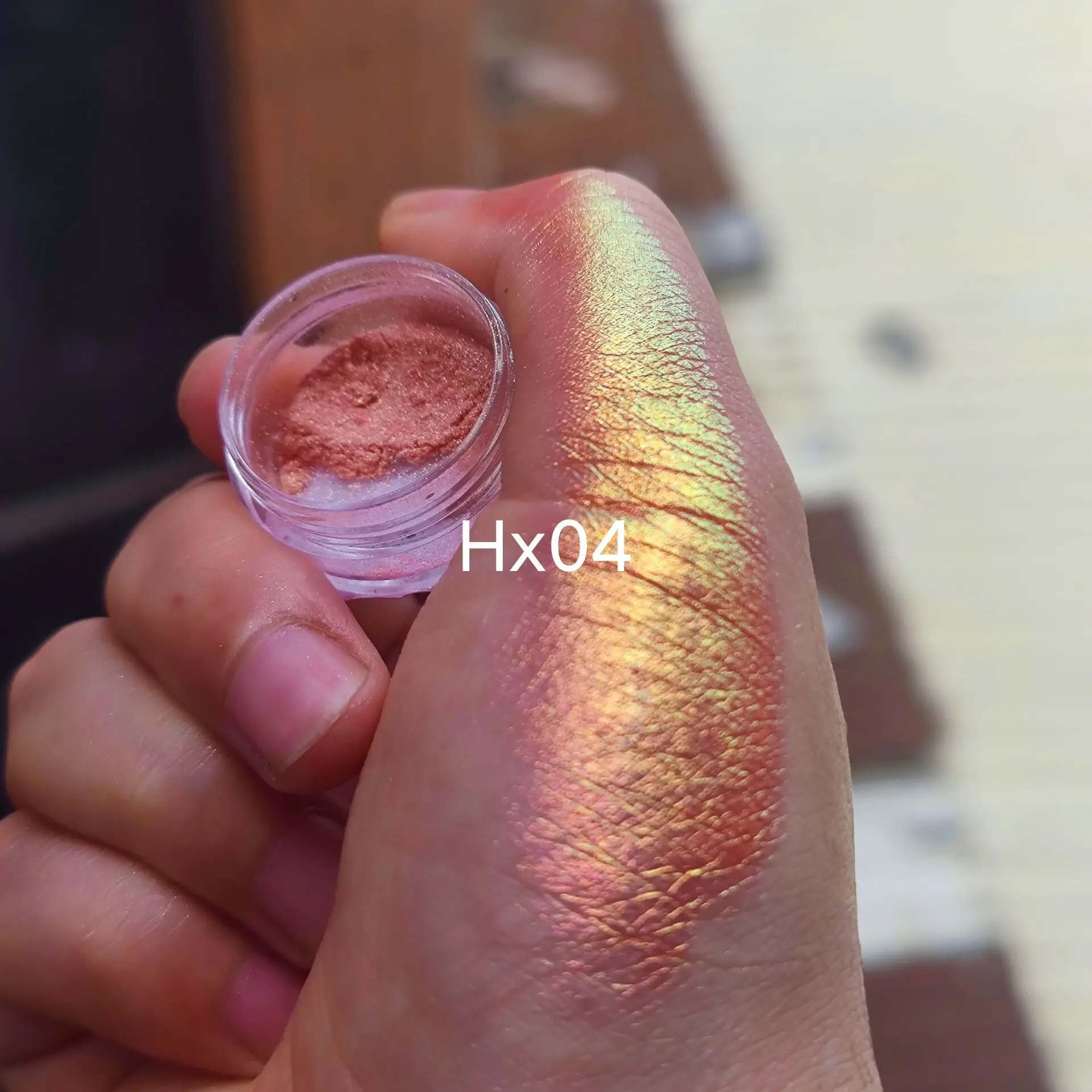 Chameleon Loose Eyeshadow Glitter shinny private label makeup chameleon duo chrome pigment pastel multichrome eyeshadow 0.2g