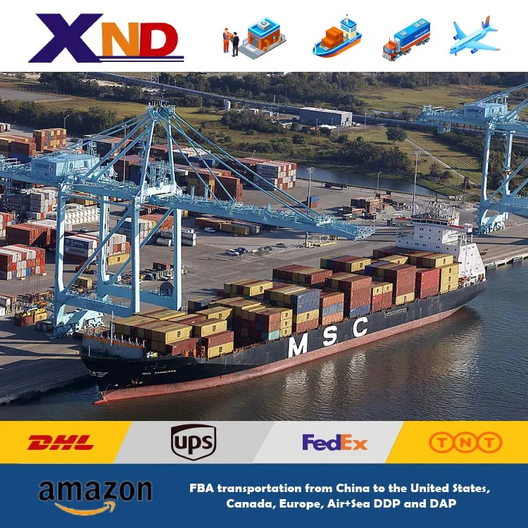 Fast and safety lcl fcl cargo transport ddp door to door service sea freight container shipping agent to mexico