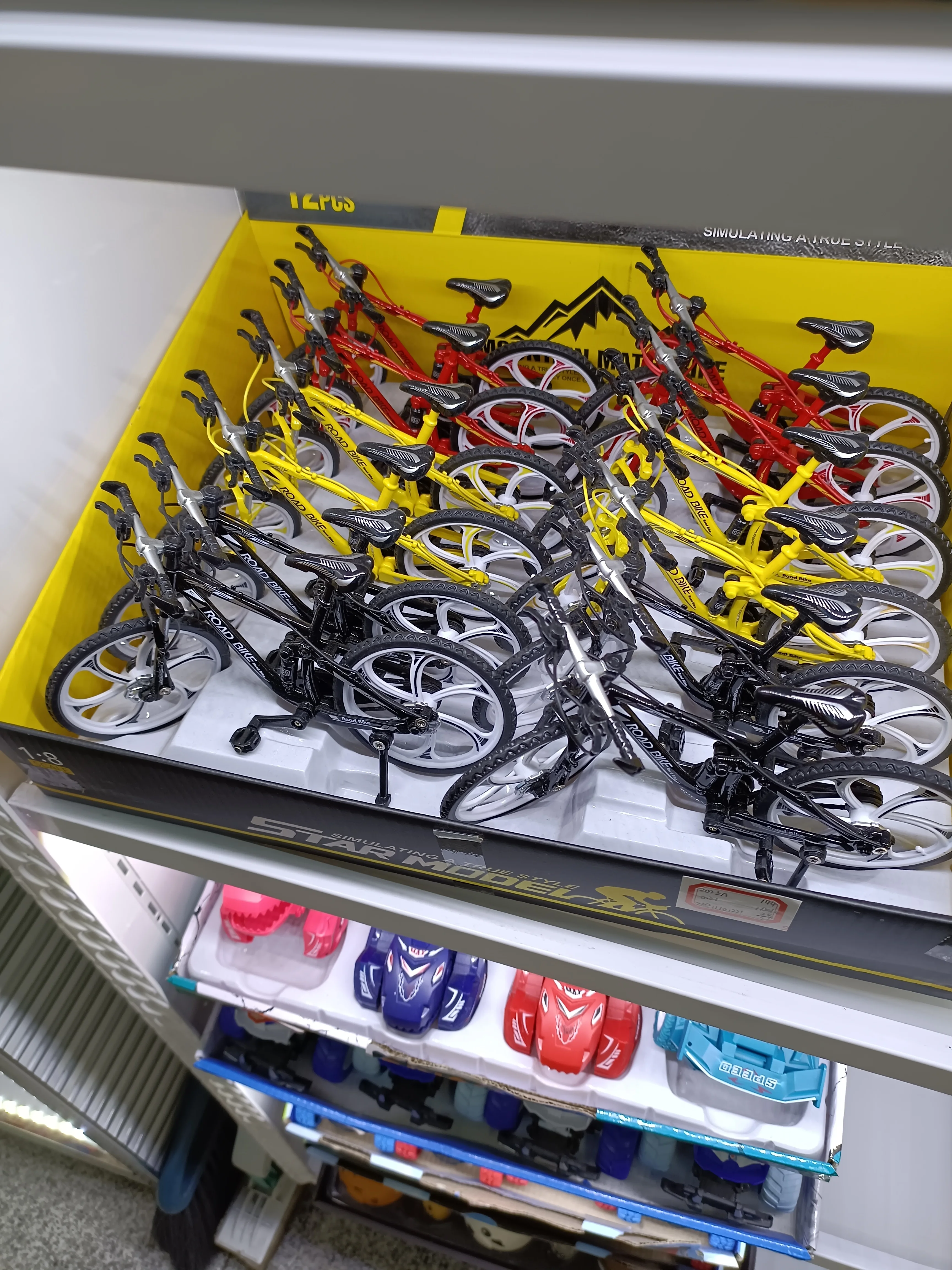 1:8 Mountain Bike Model Toy Zinc Alloy Finger Mountain Bicycle Model Best Gift for Cool  Boy Toy for Boyfriend Father`s Day