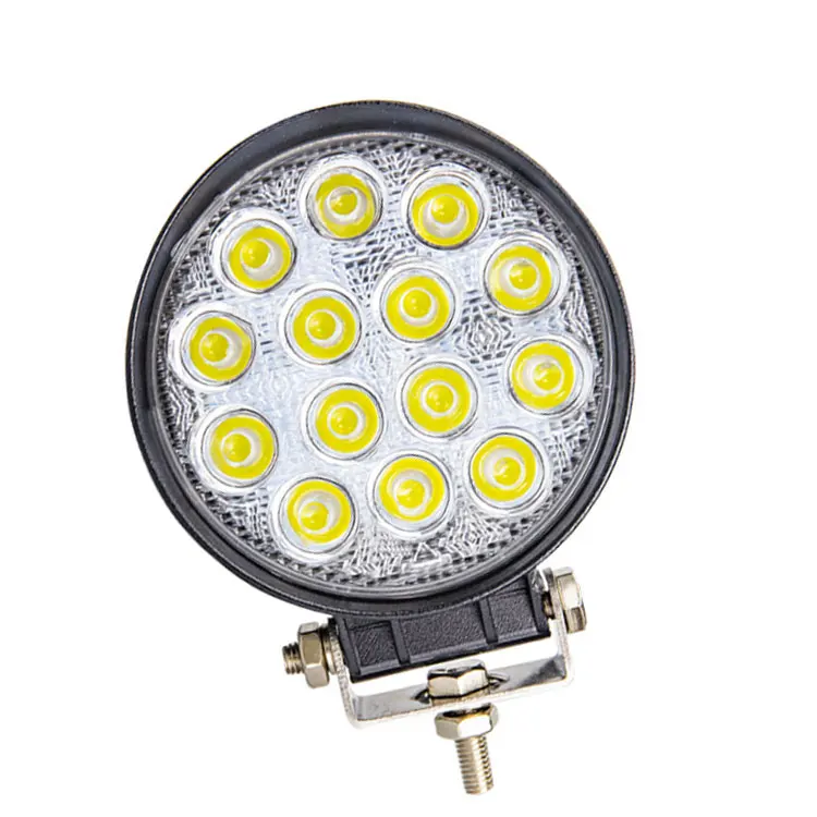 Auto lighting systems 42W CAR LED work light DC12V 25mm 4 inch led headlight Aluminum work light truck tractor offroad Bulb