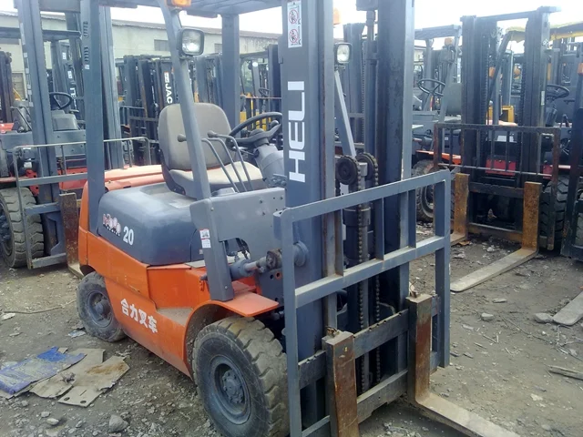 Second hand with High quality with low price Cheap and hot for sale used HELIi 2 ton mini forklift for  cheap for sale