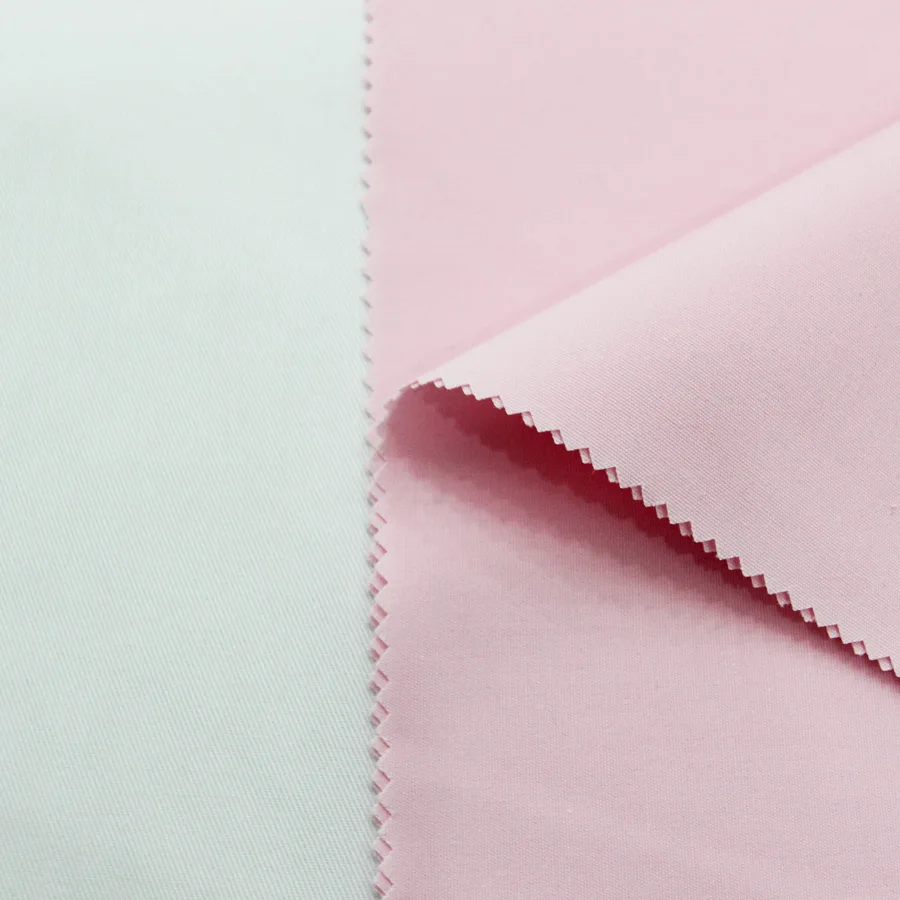 Текстильная тканая футболка из полиэстера и 65/35 поликоттона Однотонная рубашка полиэстера/хлопчатобумажной ткани оптовая продажа