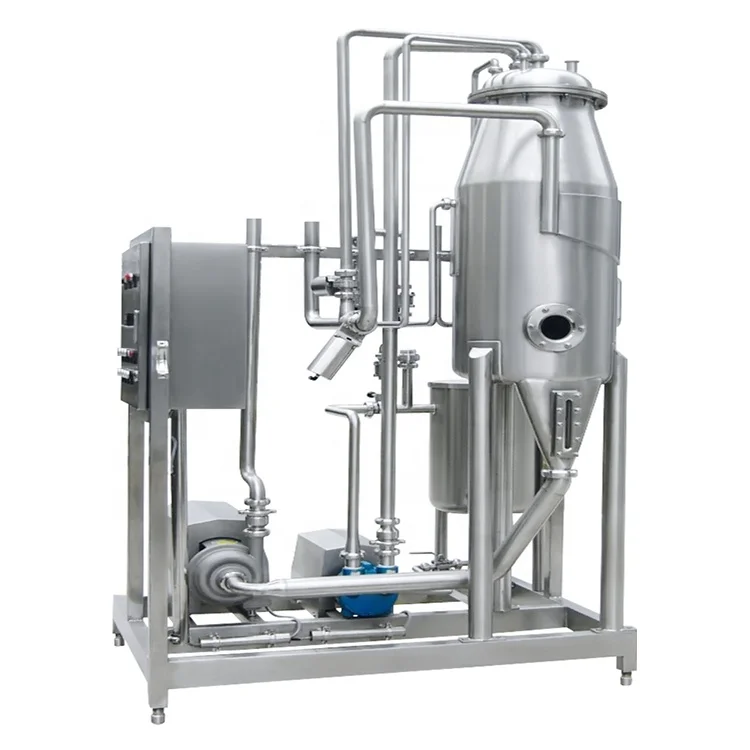  Stainless steel milk juice vacuum deaerator degassing extruder