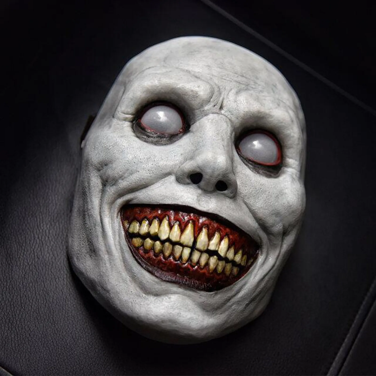 Smiling Demons Horror Face Masks The Evil Cosplay Props Party Masquerade Clothing Access Creepy Halloween Mask
