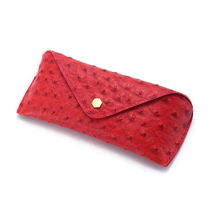 
Wholesale PU leather case sunglasses 2021 soft leather eyewear pouch case eyewear packaging case 
