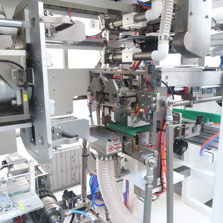 Gold mega Sanitary Pad Packaging Machine roll film premade bag sanitary pad napkin packing machine