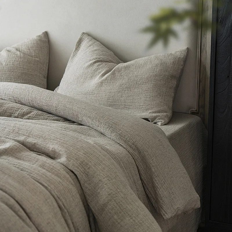 Wholesale High quality soft linen bedding set hotel linen bedding set hotel bedding linen luxury