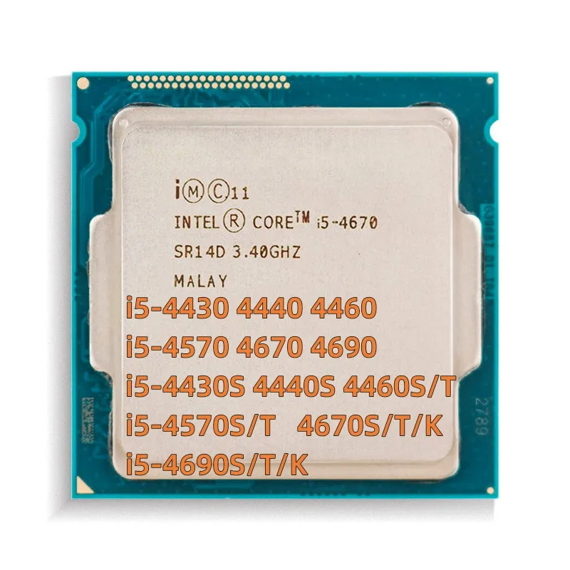 ЦП процессор дропшиппинг компьютер Core i5 4460S 4460T 4570S 4570T