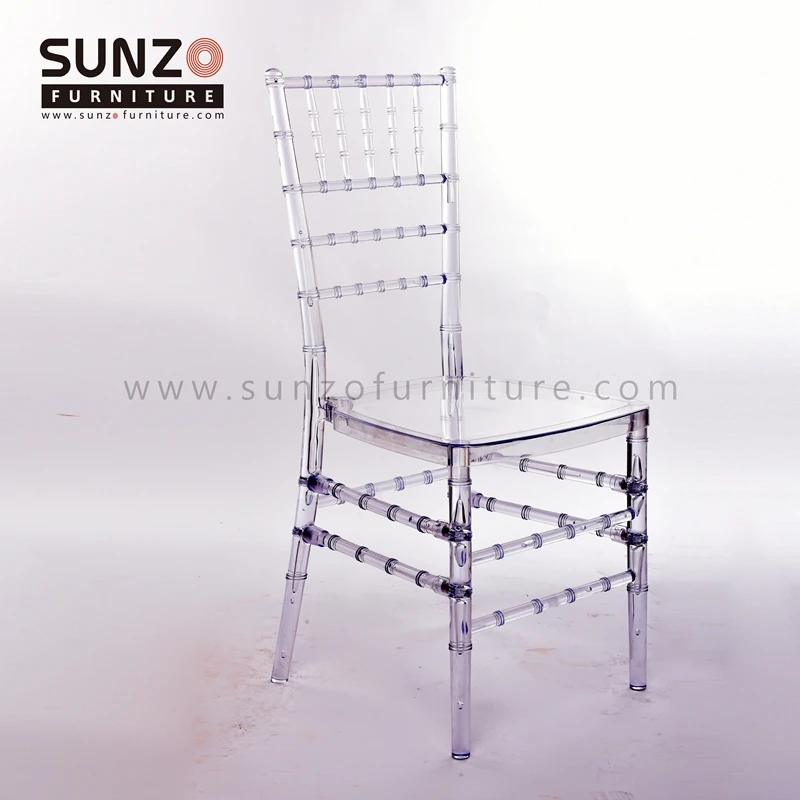 Оптовая продажа, стул Chiavari из прозрачного поликарбоната Silla Tiffany/ Resin