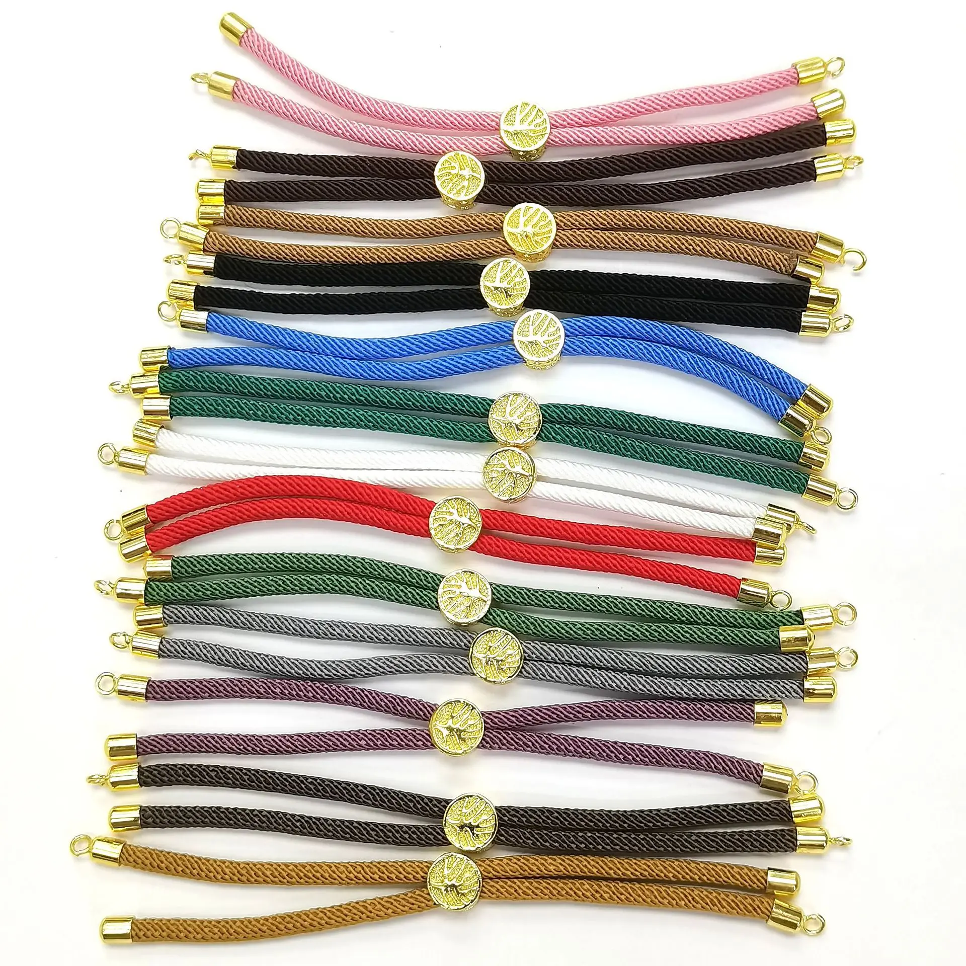 Handmade Fashion Red Rope Line Thread String Bracelets For Diy