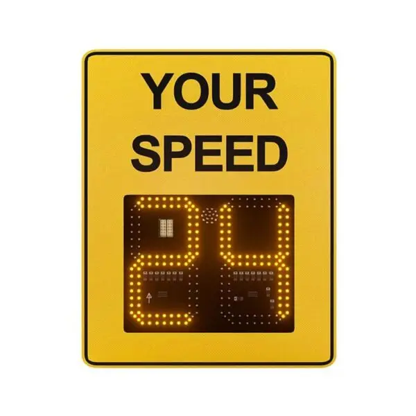 High Quality LED Solar speed radar sign Traffic Detector Doppler radar Sensors Led speed Limit Signs