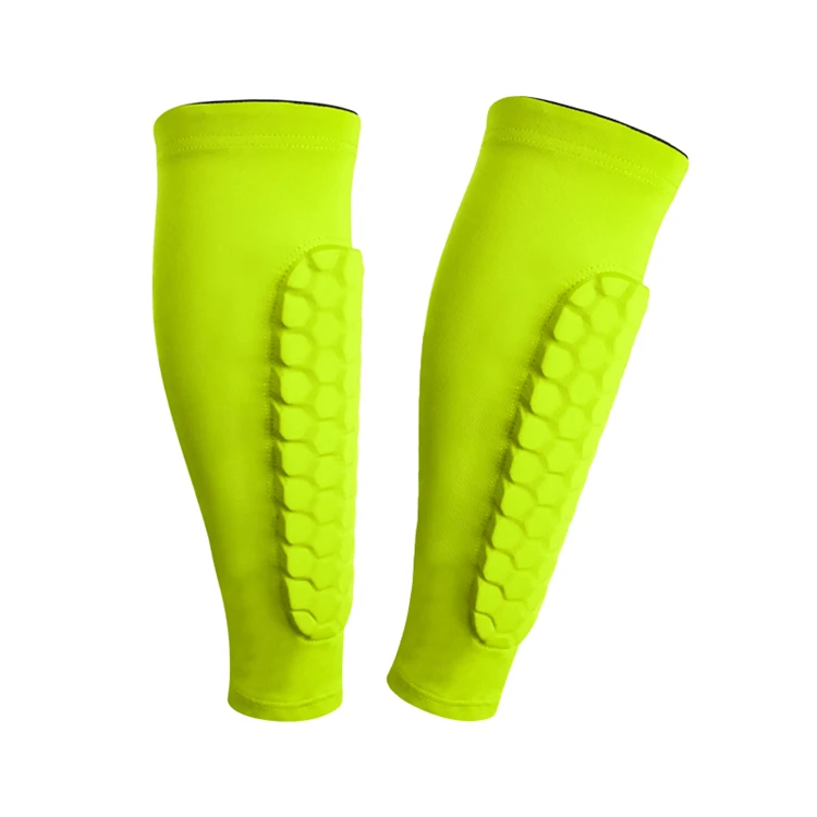 
High Quality Custom Breathable Soft Shin Guards For Football Soccer Avoid Injuries 