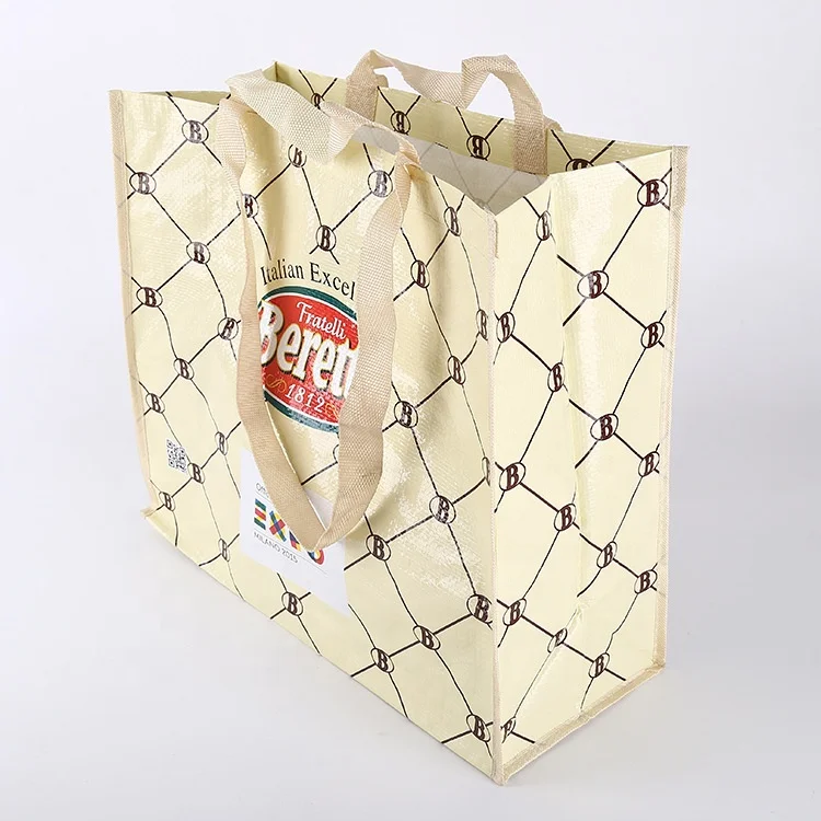 High Quality Cheap Oem Customized Logo Printed Reusable Shopping PP Woven Bag