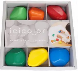 Japanese Children Crayon Ishikororu Color Set