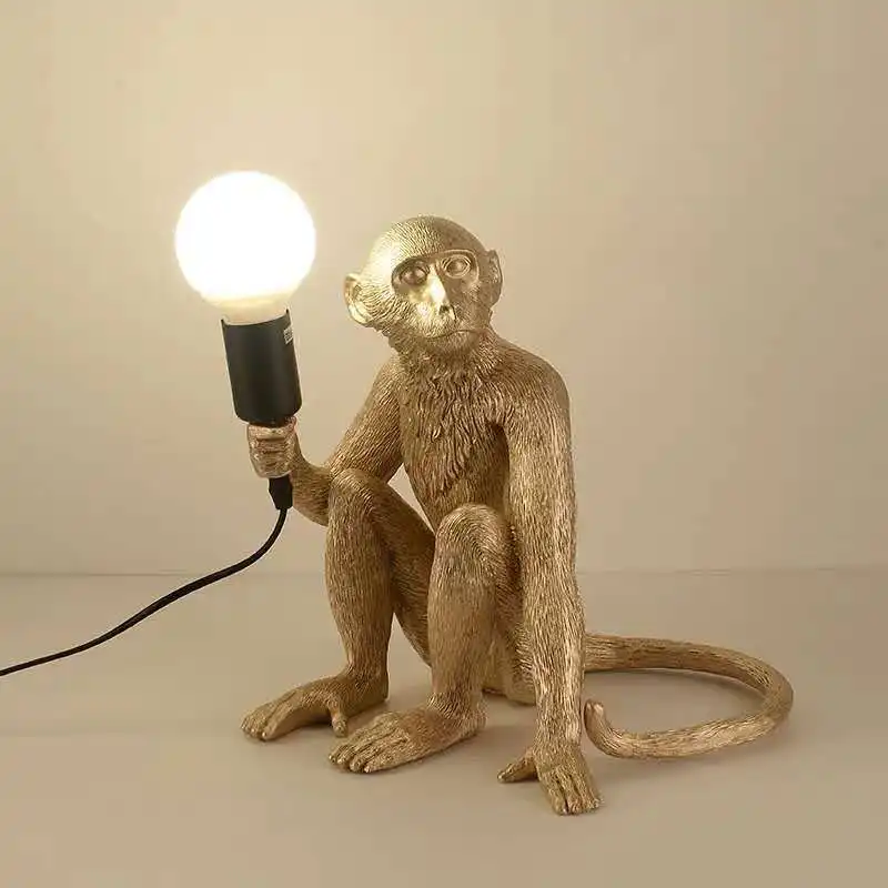 Factory Price Monkey Hanging Lamp Mexico Hot Selling Restaurant Bar Chandelier Art Interesting Design Coffee Shop Pendant Light