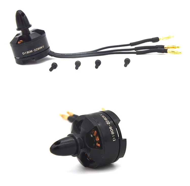 Hot Selling D1806 1400KV 2280KV Electric DC Brushless Motor CW CCW for RC Toys Airplane FPV