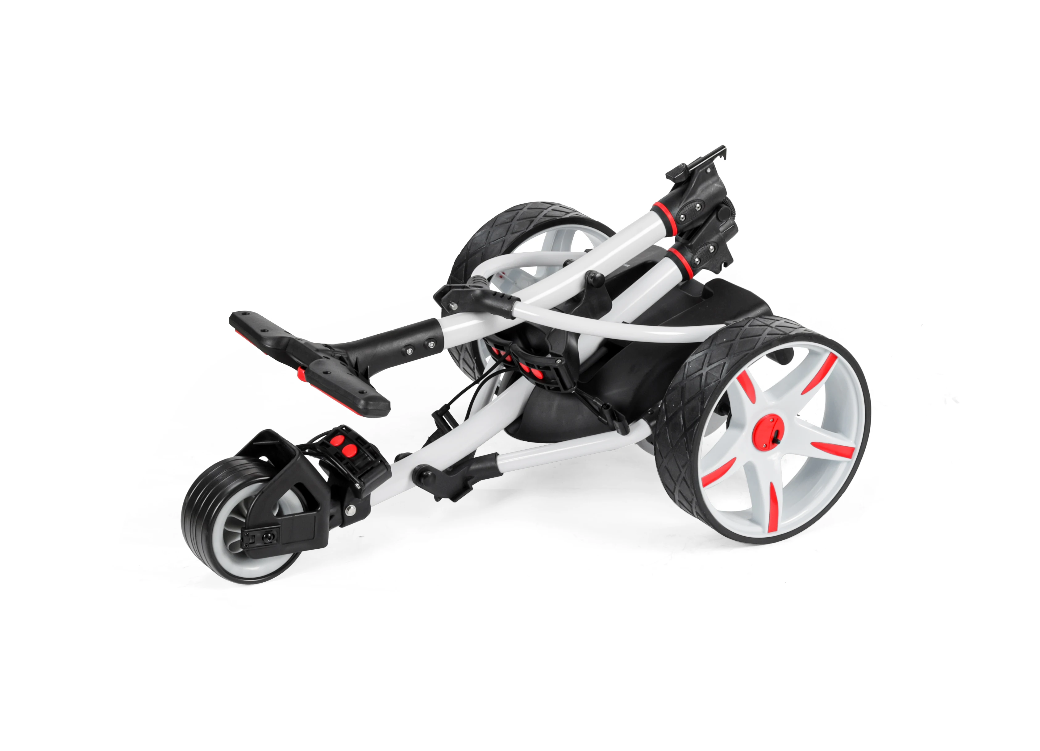 Topsun germany CE 3 wheel remote golf dolly electric golf trolley