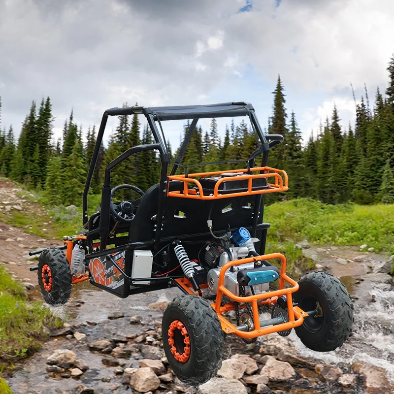 Best Outdoor 2 Seat Parent-Child Off Road Frame Electric Go Kart for Adults and Kids