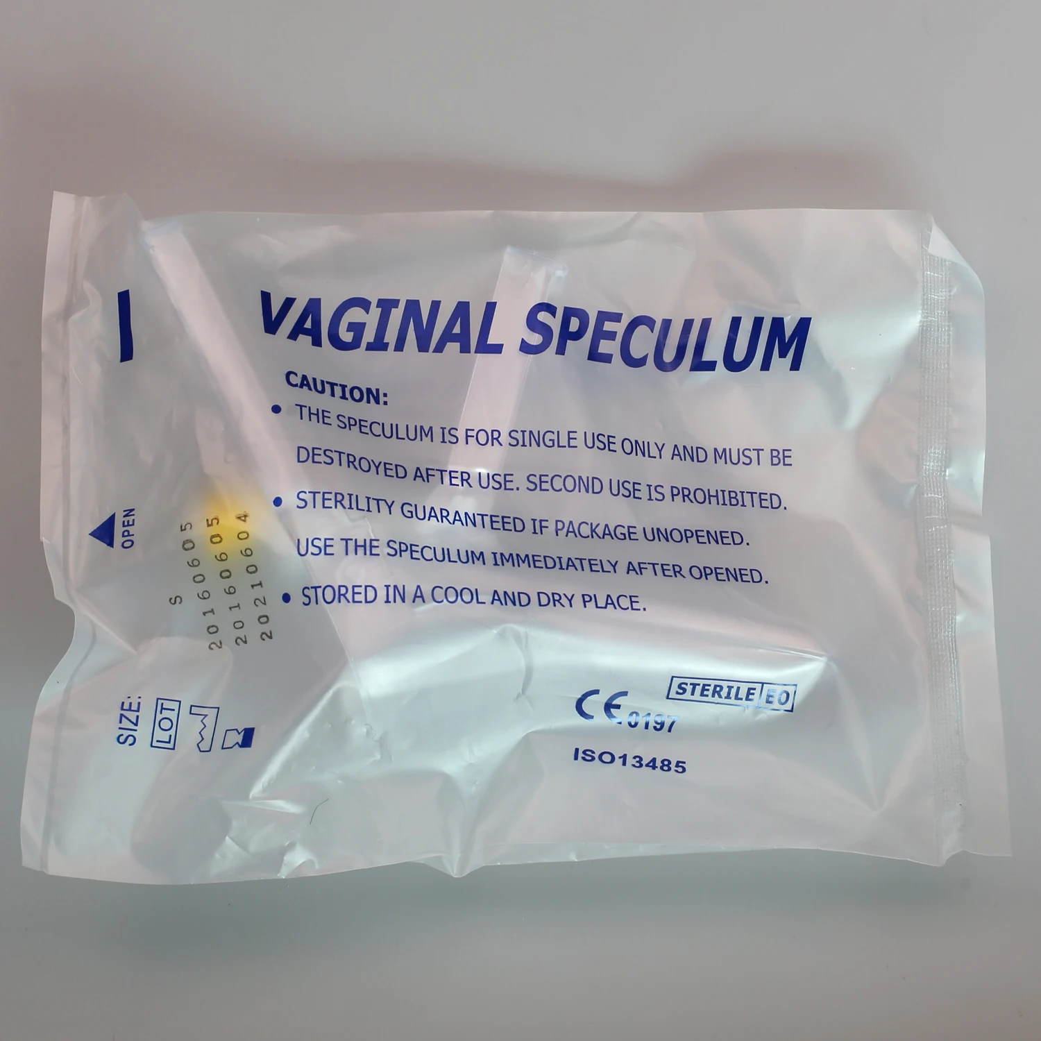 Disposable vaginal speculum Cusco vaginal speculum