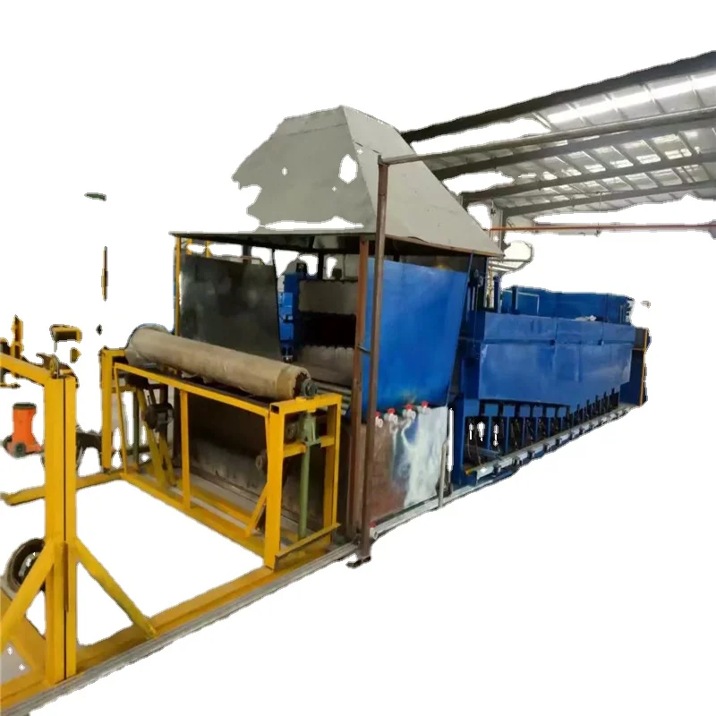 High speed dark green PVC coated welded wire mesh making machine