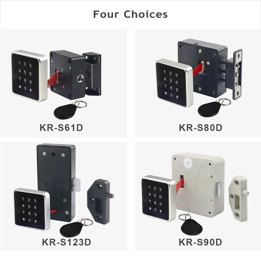 KERONG High Quality Electronic Password PIN Code Cabinet Lock For Public