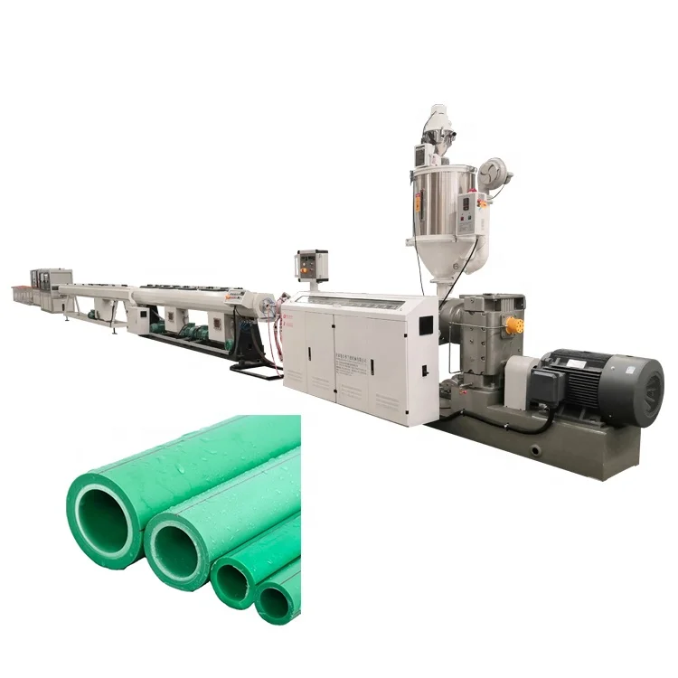 PE PPR plastic water pipe manufacturing machine