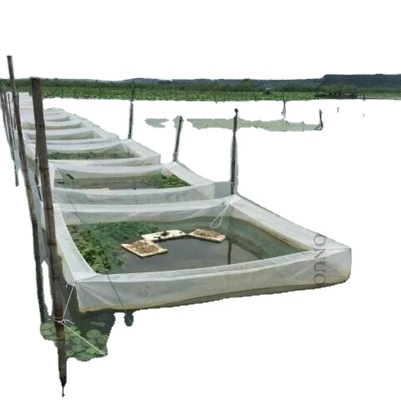 Small Mesh Catch Fish Box Aquaculture Pond Trap Fishing Gear Farming Net Cage Square Aquarium Trap Gill