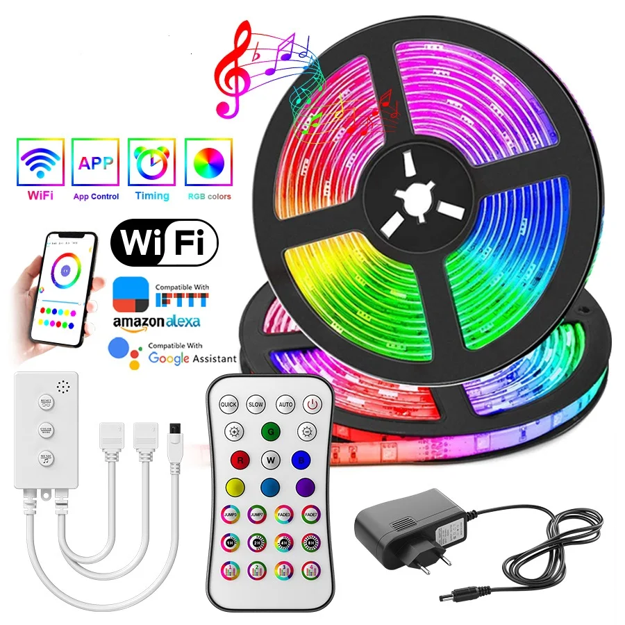  Светодиодная лента RGB 5050 SMD гибкая водонепроницаемая Неоновая Гибкая светодиодная Rgb 220