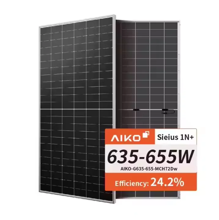 Панель солнечных батарей Aiko ABC высокоэффективный модуль 645 Вт 650 655 660 N-типа Comet 2U солнечные панели фотоэлектрическая панель