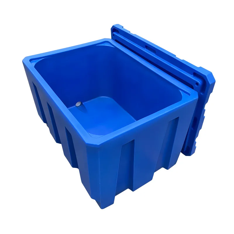 200 400 600 700 1000 L Liter Giant Vaccine Ice Foam Hard Transport Rotomolded Fishing  Cooler Box 200l 400l Big Size