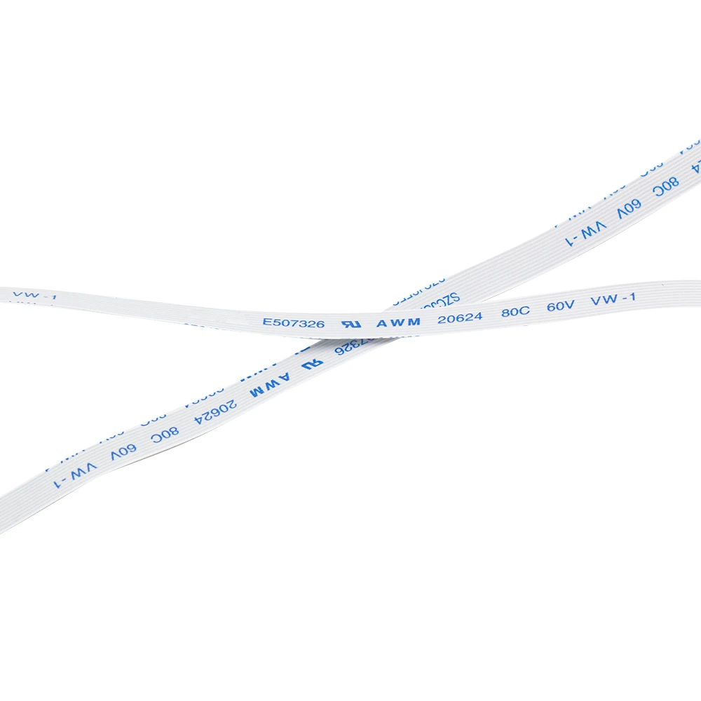 0.5mm Pitch 31pin Fcc Awm 0624 80c 60v Vw-1 Ffc Flat Ribbon Cable For Scanner