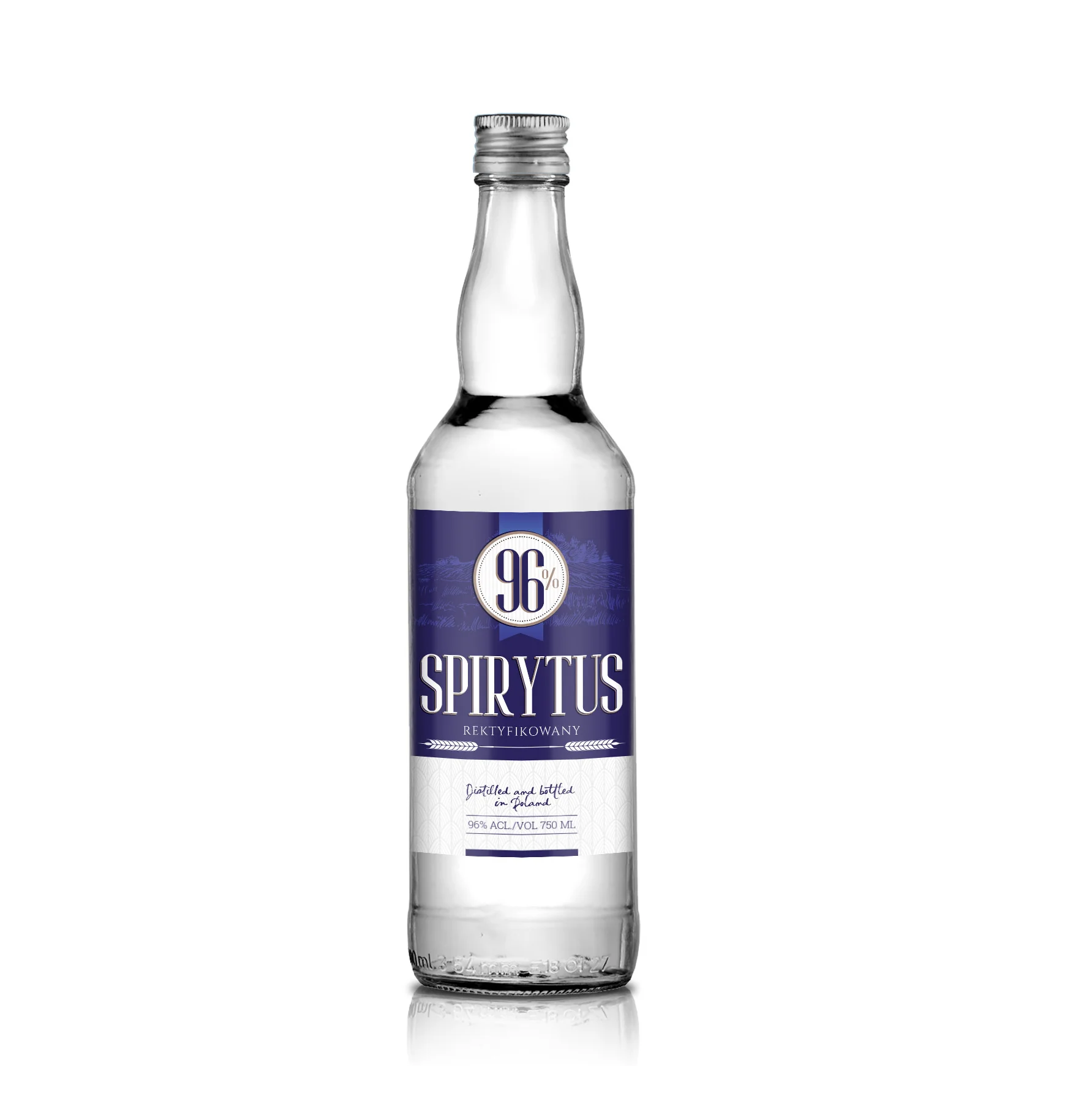 Wholesale polish grain ethanol 96% custom private label alcoholic ethanol vodka spirits manufacturers