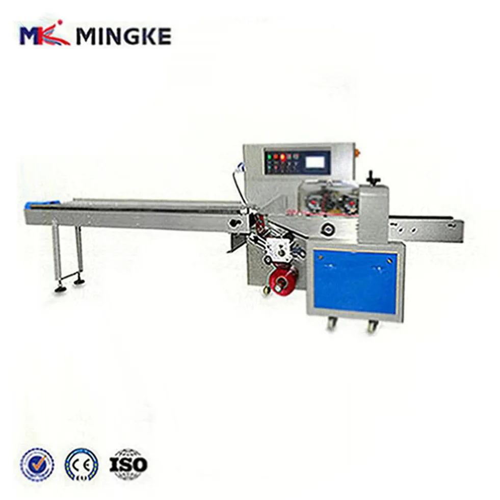 Horizontal Flowpack Sanitary Napkin Wrapping Cookies Packaging Packing Machine