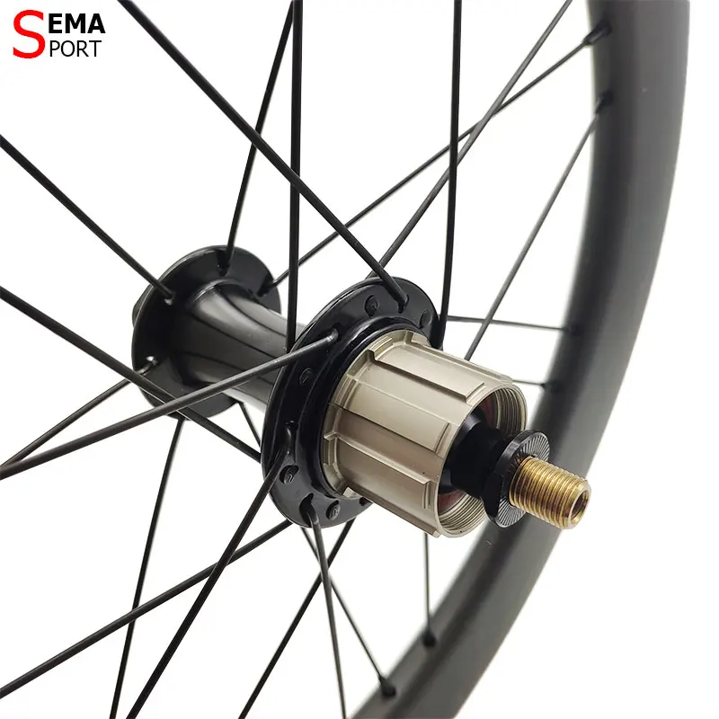 
349SV7-WS Carbon 7speed 14/21holes Fnhon Bike 349 3sixty Folding Bicycle Wheels 