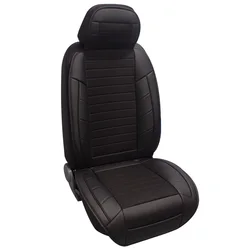 Универсальный автомобильный чехол на сиденье из ПВХ/полиэстера, комфортный 3d чехол на сиденье автомобиля, кожаное сиденье